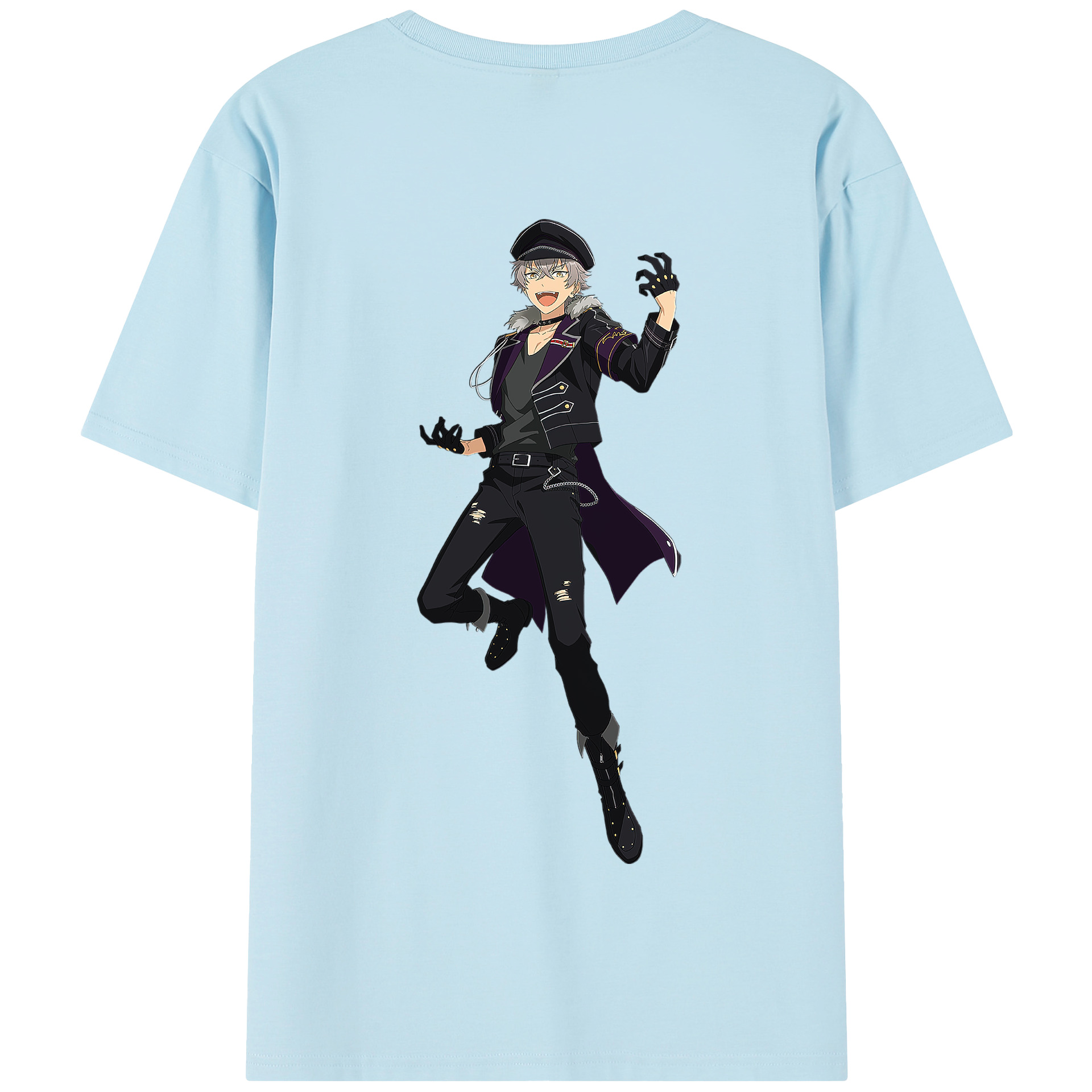 （画像用） あんさんぶるスターズ! Ensemble Stars 綿100％半袖Tシャツ（背面プリント）